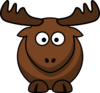 Cartoon Elk Clip Art